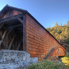 4TheRiders > HDR shot of the biggest single span covered wooden bridge in california...maybe in the universe?